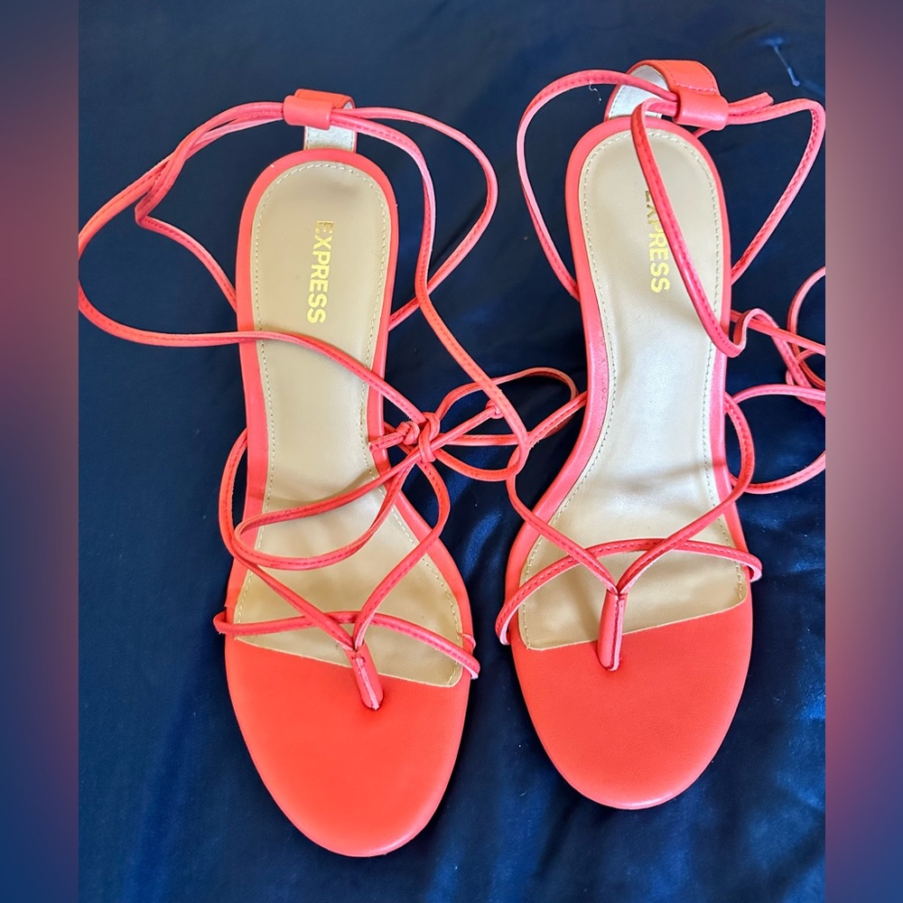 Express Strappy Heels
